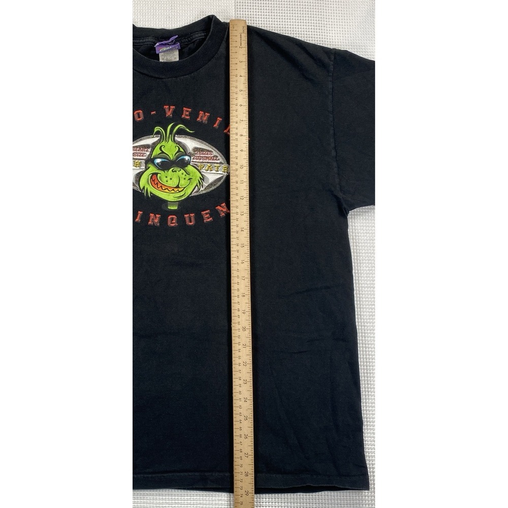 Vintage How The Grinch Stole Christmas Who-Venile Delinquent T-Shirt Size XL - Picture 3 of 6